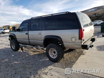 Drugie zdjęcie samochodu z przodu: 1999 GMC SUBURBAN K1500 VIN:1GDFK16R6XJ778691 - miniatura