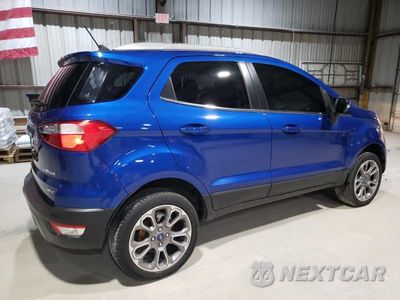 Trzecie zdjęcie samochodu z tyłu: 2022 FORD ECOSPORT TITANIUM VIN:MAJ6S3KL8NC468163 - miniatura
