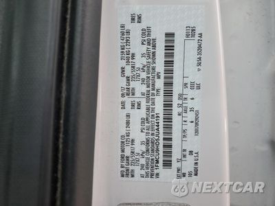 Zdjęcie 13 z 13 samochodu: 2018 FORD ESCAPE SEL VIN:1FMCU9HD5JUA44191 - miniatura