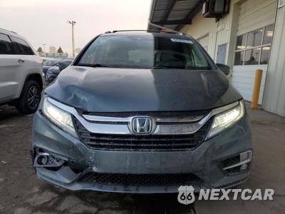 Piąte zdjęcie samochodu w środku: 2018 HONDA ODYSSEY ELITE VIN:5FNRL6H96JB071064 - miniatura