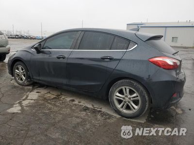 Drugie zdjęcie samochodu z przodu: 2017 CHEVROLET CRUZE LT VIN:3G1BE6SM5HS544973 - miniatura