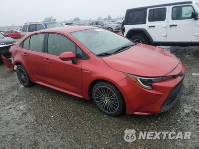 Czwarte zdjęcie samochodu z boku: 2020 TOYOTA COROLLA LE VIN:JTDEBRBE9LJ011946 - miniatura