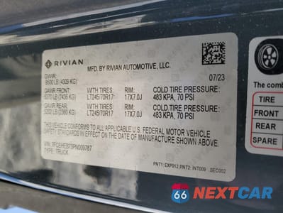 Zdjęcie 13 z 13 samochodu: 2023 RIVIAN EDV 700 VIN:7FCEHEB73PN009787 - miniatura