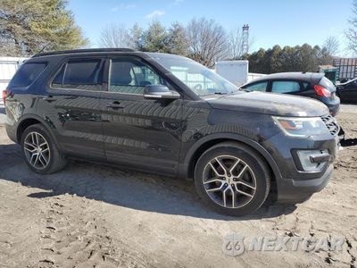 Czwarte zdjęcie samochodu z boku: 2017 FORD EXPLORER SPORT VIN:1FM5K8GTXHGA14260 - miniatura