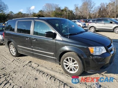 Czwarte zdjęcie samochodu z boku: 2016 DODGE GRAND CARAVAN SXT VIN:2C4RDGCG6GR376358 - miniatura