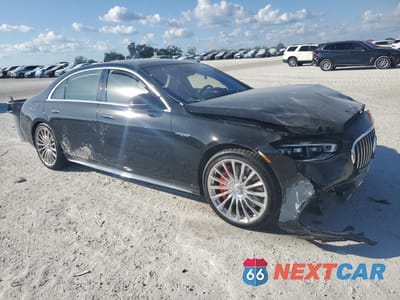 Czwarte zdjęcie samochodu z boku: 2025 MERCEDES-BENZ S 63 E PERFORMANCE VIN:W1K6G8CBXSA316624 - miniatura