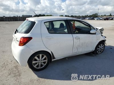 Trzecie zdjęcie samochodu z tyłu: 2015 TOYOTA YARIS VIN:VNKKTUD39FA031690 - miniatura