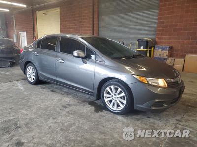 Czwarte zdjęcie samochodu z boku: 2012 HONDA CIVIC EX VIN:19XFB2F83CE339179 - miniatura