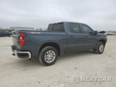 Trzecie zdjęcie samochodu z tyłu: 2021 CHEVROLET SILVERADO K1500 LT VIN:1GCUYDED2MZ227267 - miniatura