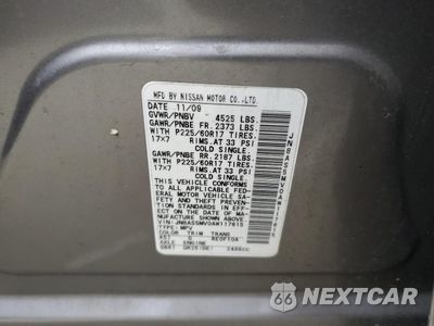 Zdjęcie 13 z 13 samochodu: 2010 NISSAN ROGUE S VIN:JN8AS5MV0AW117615 - miniatura