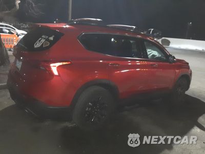 Trzecie zdjęcie samochodu z tyłu: 2022 HYUNDAI SANTA FE SEL VIN:5NMS64AJXNH452390 - miniatura
