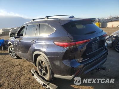 Drugie zdjęcie samochodu z przodu: 2021 TOYOTA HIGHLANDER XLE VIN:5TDHZRBH3MS535293 - miniatura