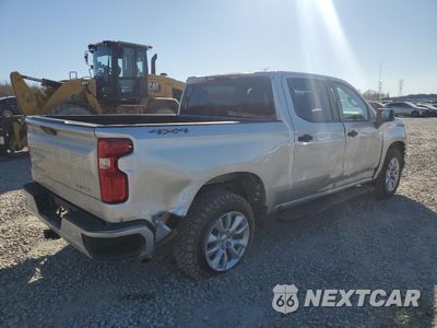 Trzecie zdjęcie samochodu z tyłu: 2021 CHEVROLET SILVERADO K1500 CUSTOM VIN:3GCPYBEK2MG245509 - miniatura