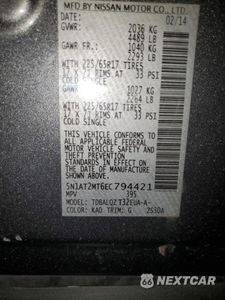 Zdjęcie 12 z 12 samochodu: 2014 NISSAN ROGUE S VIN:5N1AT2MT6EC794421 - miniatura