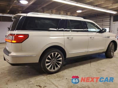 Trzecie zdjęcie samochodu z tyłu: 2020 LINCOLN NAVIGATOR L RESERVE VIN:5LMJJ3LT2LEL10059 - miniatura