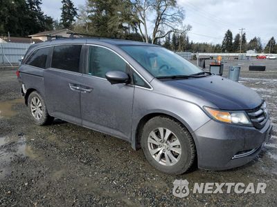 Czwarte zdjęcie samochodu z boku: 2016 HONDA ODYSSEY EXL VIN:5FNRL5H63GB009176 - miniatura