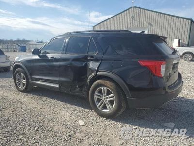 Drugie zdjęcie samochodu z przodu: 2020 FORD EXPLORER XLT VIN:1FMSK7DHXLGA40850 - miniatura