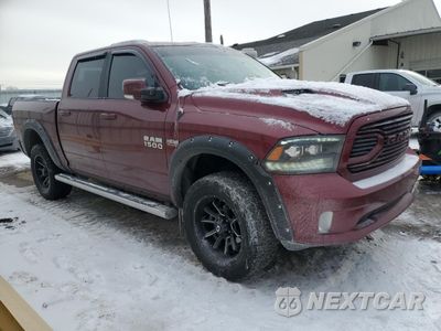 Czwarte zdjęcie samochodu z boku: 2018 RAM 1500 SPORT VIN:1C6RR7MT8JS186510 - miniatura
