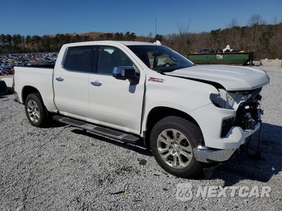 Czwarte zdjęcie samochodu z boku: 2024 CHEVROLET SILVERADO K1500 LTZ VIN:1GCUDGED1RZ322262 - miniatura