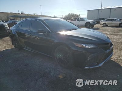 Czwarte zdjęcie samochodu z boku: 2021 TOYOTA CAMRY XSE VIN:4T1K61AK5MU490989 - miniatura
