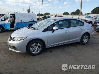 2013 HONDA CIVIC LX 19XFB2F56DE036422 - główne zdjęcie licytacji z USA - miniatura