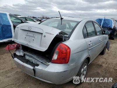 Trzecie zdjęcie samochodu z tyłu: 2010 HYUNDAI ACCENT GLS VIN:KMHCN4AC5AU448481 - miniatura