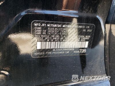 Zdjęcie 15 z 15 samochodu: 2022 MITSUBISHI MIRAGE ES VIN:ML32AUHJ5NH009606 - miniatura