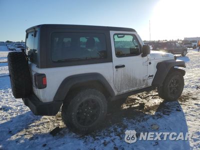 Trzecie zdjęcie samochodu z tyłu: 2021 JEEP WRANGLER SPORT VIN:1C4HJXAG3MW752637 - miniatura