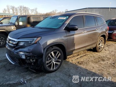 Drugie zdjęcie samochodu z przodu: 2018 HONDA PILOT ELITE VIN:5FNYF6H08JB067425 - miniatura