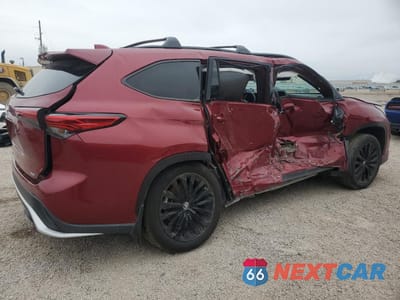 Trzecie zdjęcie samochodu z tyłu: 2023 TOYOTA HIGHLANDER L VIN:5TDKDRAH5PS513810 - miniatura