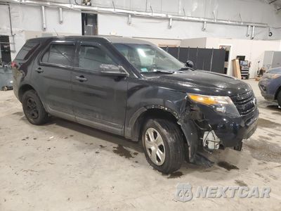 Czwarte zdjęcie samochodu z boku: 2015 FORD EXPLORER POLICE INTERCEPTOR VIN:1FM5K8AR2FGB61876 - miniatura