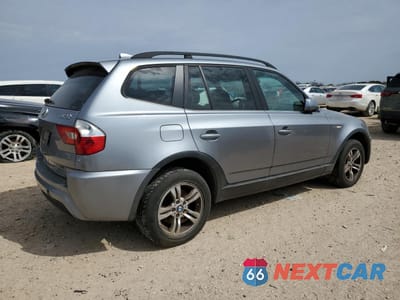 Trzecie zdjęcie samochodu z tyłu: 2006 BMW X3 3.0I VIN:WBXPA93496WG92141 - miniatura