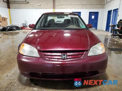 Piąte zdjęcie samochodu w środku: 2002 HONDA CIVIC LX VIN:2HGES16542H548978 - miniatura