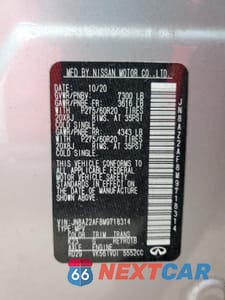 Zdjęcie 13 z 14 samochodu: 2021 INFINITI QX80 LUXE VIN:JN8AZ2AF8M9718314 - miniatura