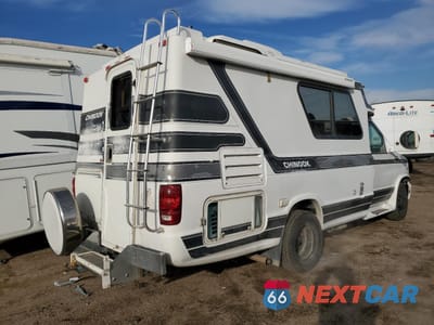 Czwarte zdjęcie samochodu z boku: 2000 FORD ECONOLINE E350 SUPER DUTY CUTAWAY VAN VIN:1FDWE35S0YHB89975 - miniatura