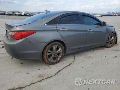 Trzecie zdjęcie samochodu z tyłu: 2011 HYUNDAI SONATA SE VIN:5NPEC4AC5BH107449 - miniatura