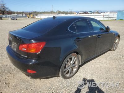 Trzecie zdjęcie samochodu z tyłu: 2008 LEXUS IS 250 VIN:JTHBK262285068577 - miniatura