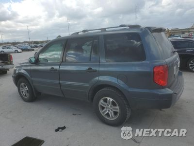 Drugie zdjęcie samochodu z przodu: 2005 HONDA PILOT EXL VIN:5FNYF18695B004878 - miniatura