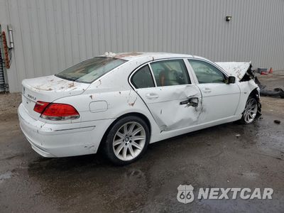 Trzecie zdjęcie samochodu z tyłu: 2006 BMW 750 LI VIN:WBAHN83556DT29575 - miniatura