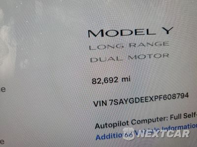 Zdjęcie 9 z 12 samochodu: 2023 TESLA MODEL Y VIN:7SAYGDEEXPF608794 - miniatura