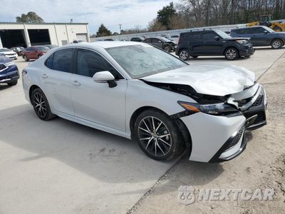 Czwarte zdjęcie samochodu z boku: 2023 TOYOTA CAMRY SE NIGHT SHADE VIN:4T1G11AK5PU095414 - miniatura