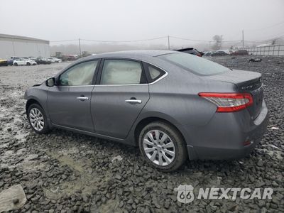 Drugie zdjęcie samochodu z przodu: 2015 NISSAN SENTRA S VIN:3N1AB7AP0FY311707 - miniatura