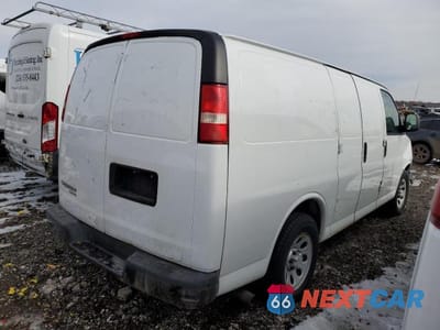 Trzecie zdjęcie samochodu z tyłu: 2014 CHEV EXPRESS G1500 VIN:1GCSGAFX9E1145683 - miniatura