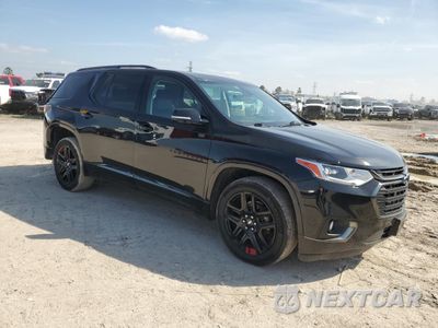 Czwarte zdjęcie samochodu z boku: 2019 CHEVROLET TRAVERSE PREMIER VIN:1GNEVKKW4KJ258272 - miniatura