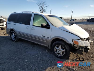 Czwarte zdjęcie samochodu z boku: 2000 PONTIAC MONTANA VIN:1GMDX03E8YD100304 - miniatura