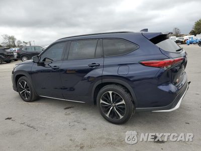 Drugie zdjęcie samochodu z przodu: 2021 TOYOTA HIGHLANDER XSE VIN:5TDJZRAH4MS067741 - miniatura