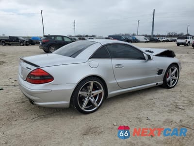 Trzecie zdjęcie samochodu z tyłu: 2003 MERCEDES-BENZ SL 500R VIN:WDBSK75F63F016079 - miniatura
