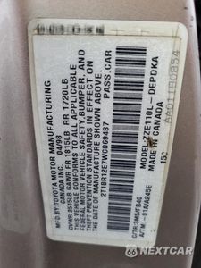 Zdjęcie 13 z 13 samochodu: 1998 TOYOTA COROLLA VE VIN:2T1BR12E7WC069487 - miniatura