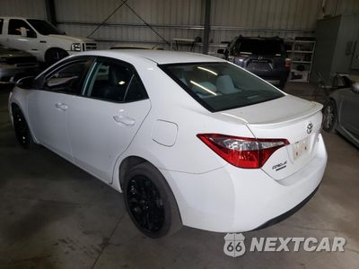 Drugie zdjęcie samochodu z przodu: 2016 TOYOTA COROLLA L VIN:2T1BURHE9GC549309 - miniatura
