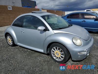 Czwarte zdjęcie samochodu z boku: 2005 VOLKSWAGEN NEW BEETLE GLS VIN:3VWCK31C85M402092 - miniatura